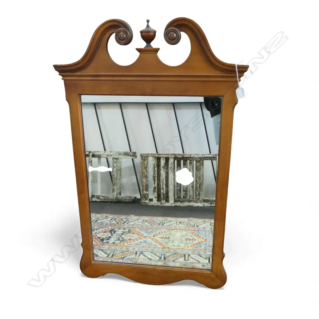 ORNATE GILT OVERMANTLE MIRROR 900x1100mm Image 1++