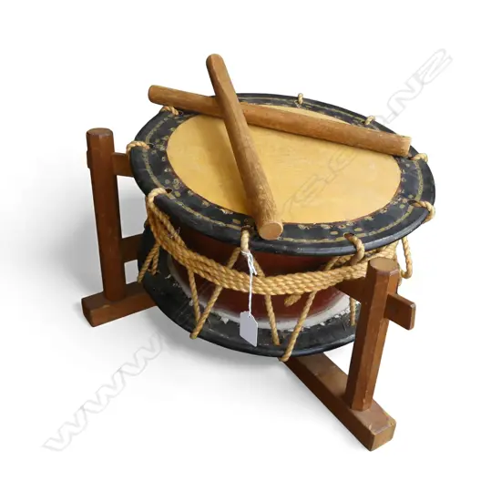 JAPANESE KABUKI THEATRE DRUM W440MM