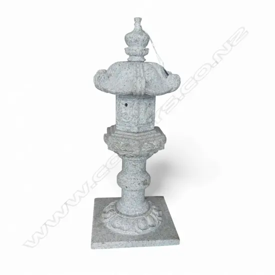 STONE KASUGA STYLE JAPANESE SMALL LANTERN H.303mm