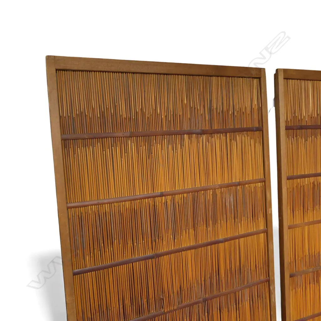 2 EARLY 1900’S JAPANESE SUMMER DOORS H.1620 X 740mm Image 1++