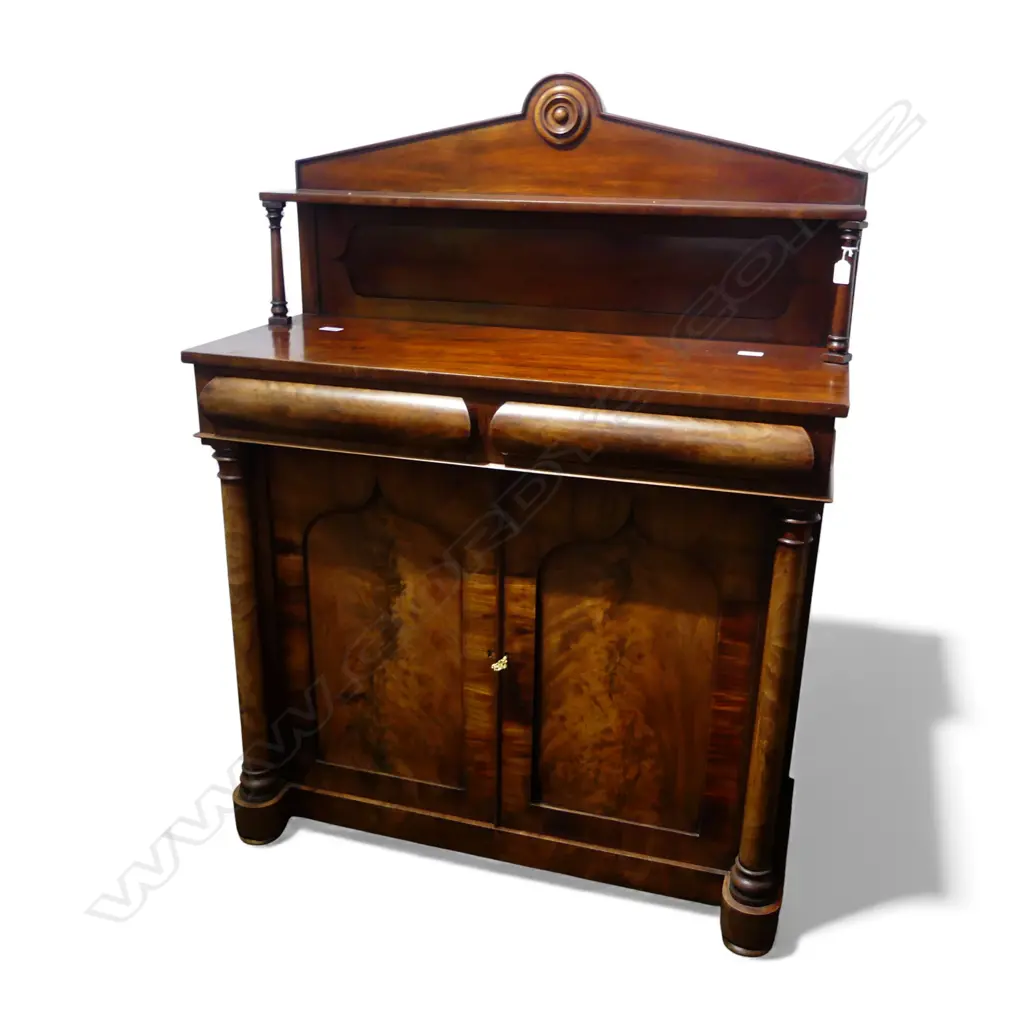 VICTORIAN MAHOGANY CHIFFONIER 1070x460x1450mm Image 1++