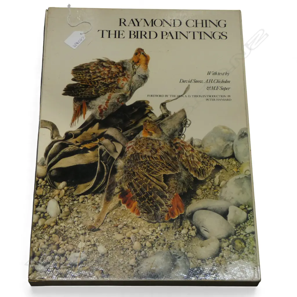 RAYMOND CHING BOOK 'THE BIRD PAINTINGS' COLLINS, 1978  Image 1++