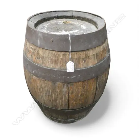 VINTAGE OAK BARREL H.450mm