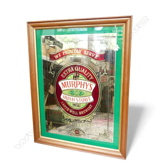 PUB MIRROR: MURPHYS IRISH STOUT 900x700mm