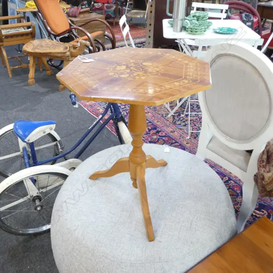 INLAID SIDE TABLE H.510mm