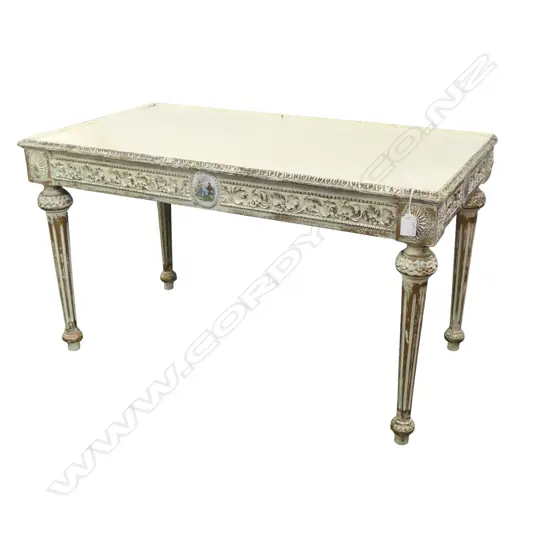 FRENCH STYLE PAINTED COFFEE TABLE 870x480x495mm