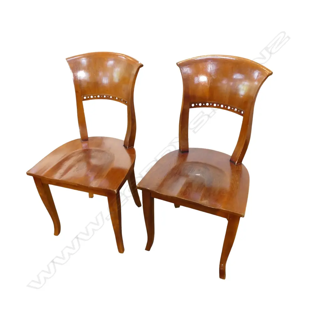 PR TEAK DINING CHAIRS Image 1++