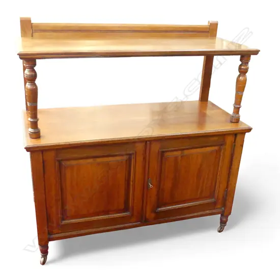 ANTIQUE MAHOGANY DUMB WAITER 1060x450x1080mm