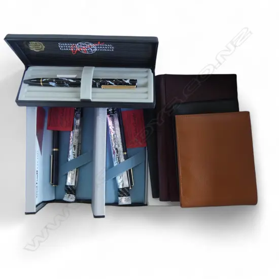 ASST. WALLETS + 3 UNI-BALL PENS