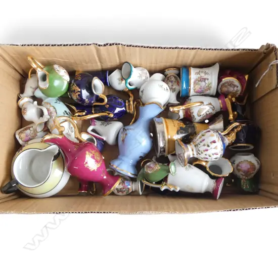 ASST. LIMOGES MINIATURE CHINA 