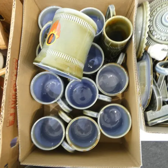 12 ASST. WADE IRELAND SOUVENIR MUGS