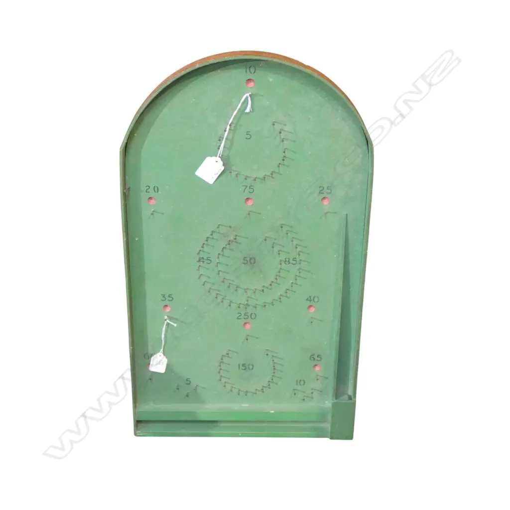 1950S MARBLE PIN BALL GAME L540MM Image 1++
