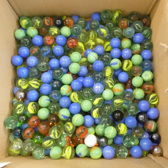 ASST. GLASS MARBLES