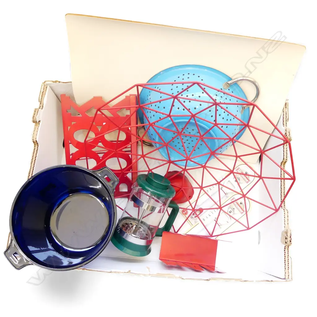 CITTA TRAY, ICE BUCKET, COFFEE PLUNGER, MAIL HOLDER, COLANDER ETC  Image 1++