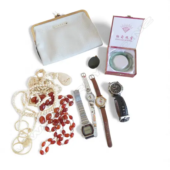 SABENE PURSE + ASST. JEWELLERY