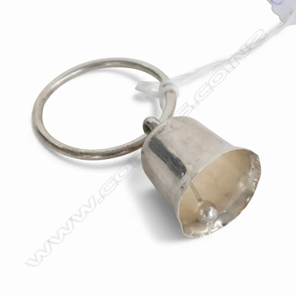 STG SILVER CHRISTENING RATTLE 21gms Image 1++