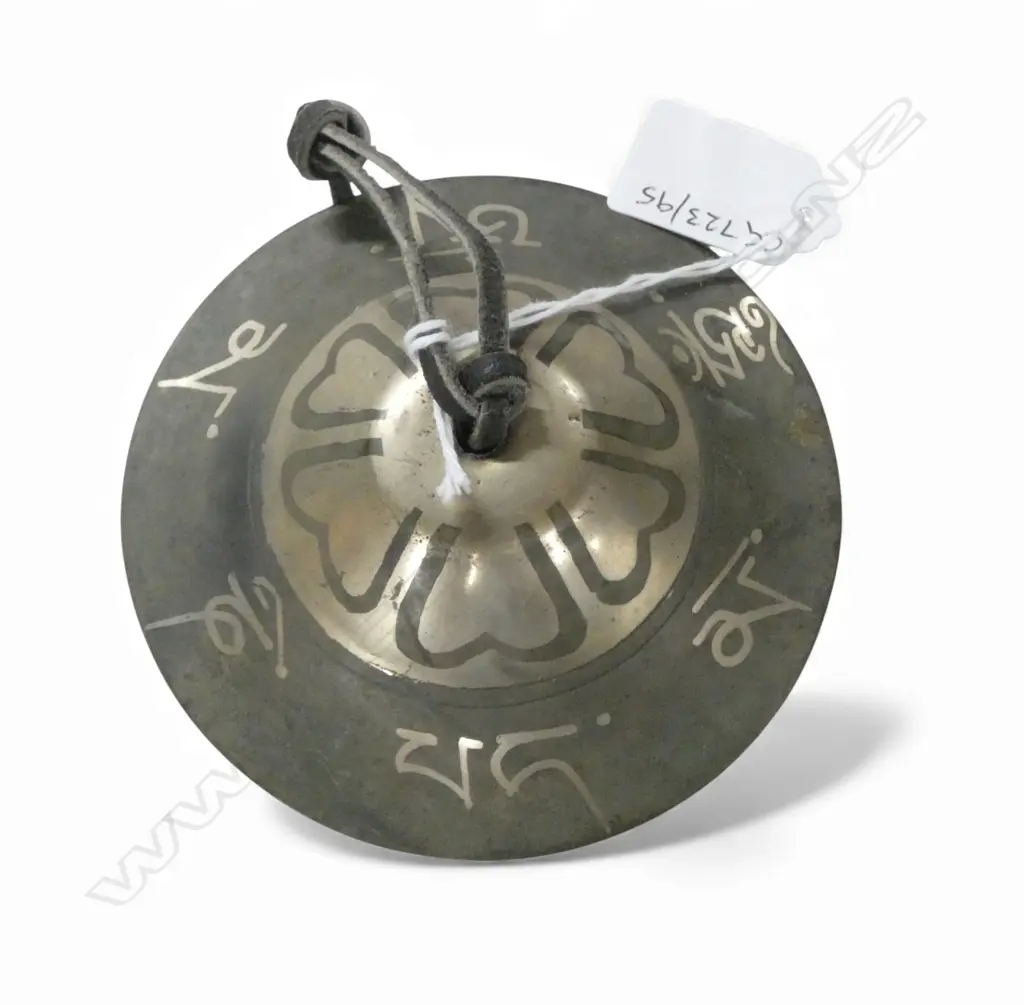TIBETIAN TINGSHA METAL BELL DIA110MM Image 1++
