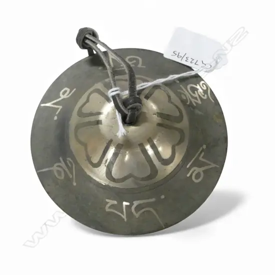 TIBETIAN TINGSHA METAL BELL DIA110MM
