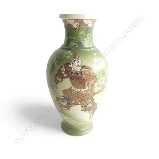 VINTAGE SATSUMA LAMP BASE H310MM