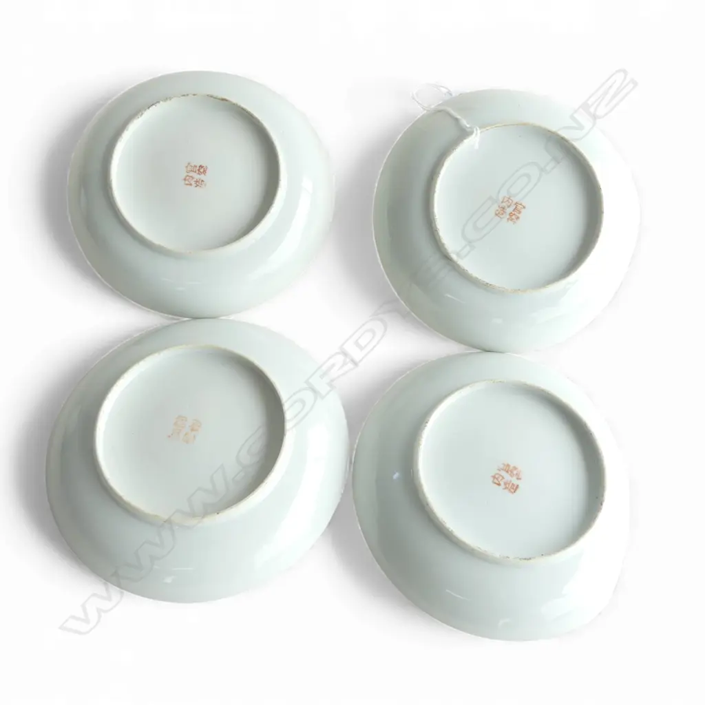 4 ORIENTAL PLATES Dia.170mm Image 1++