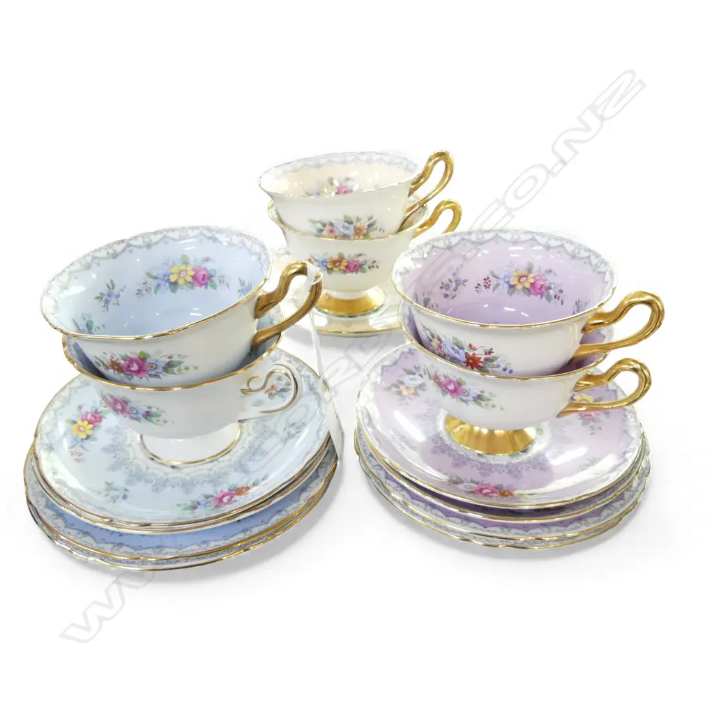 6 SHELLEY CHINA CSPS CROCHET PAT MIXED COLOURS Image 1++