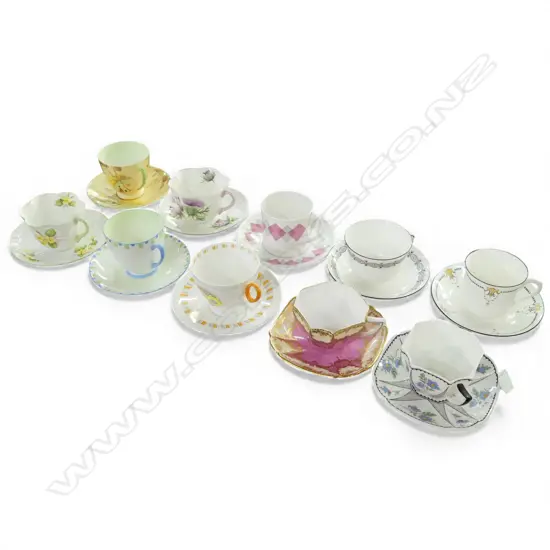 10 SHELLEY CHINA CSS MIXED PATS