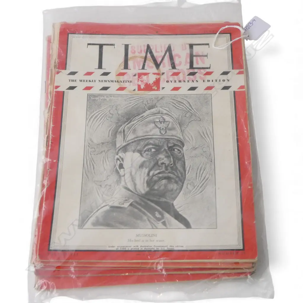 5 1940s VOLS. TIME MAGAZINE  Image 1++