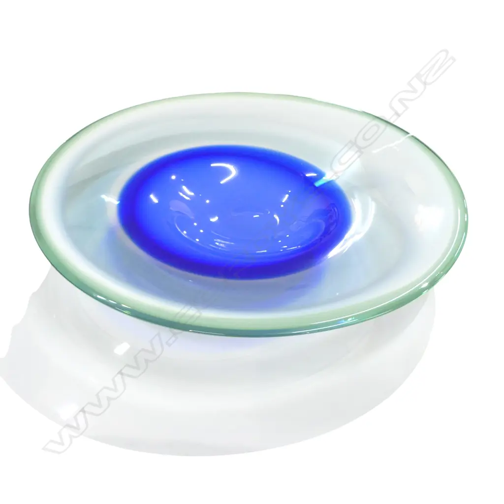 LARGE EILEEN GORDON ART GLASS BOWL Dia.430mm Image 1++