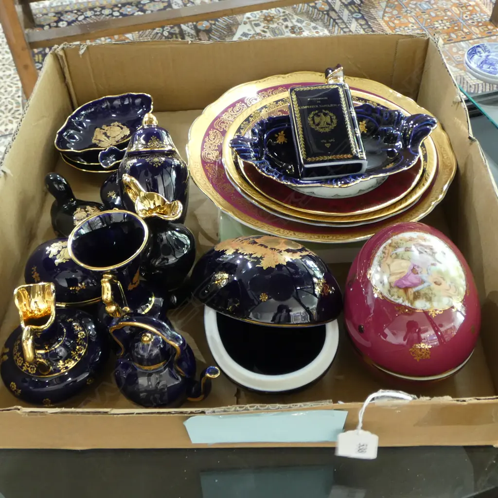 QUANTITY ASST. PCS FRENCH LIMOGES Image 1++