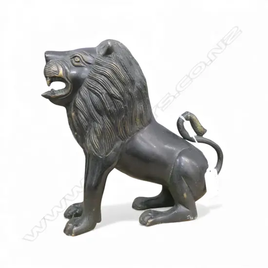 BRONZE LION H210mm