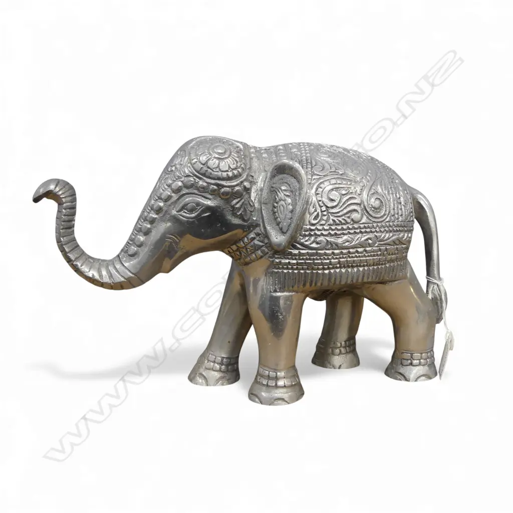 ALUMINIUM ELEPHANT ORNAMENT H.200mm Image 1++