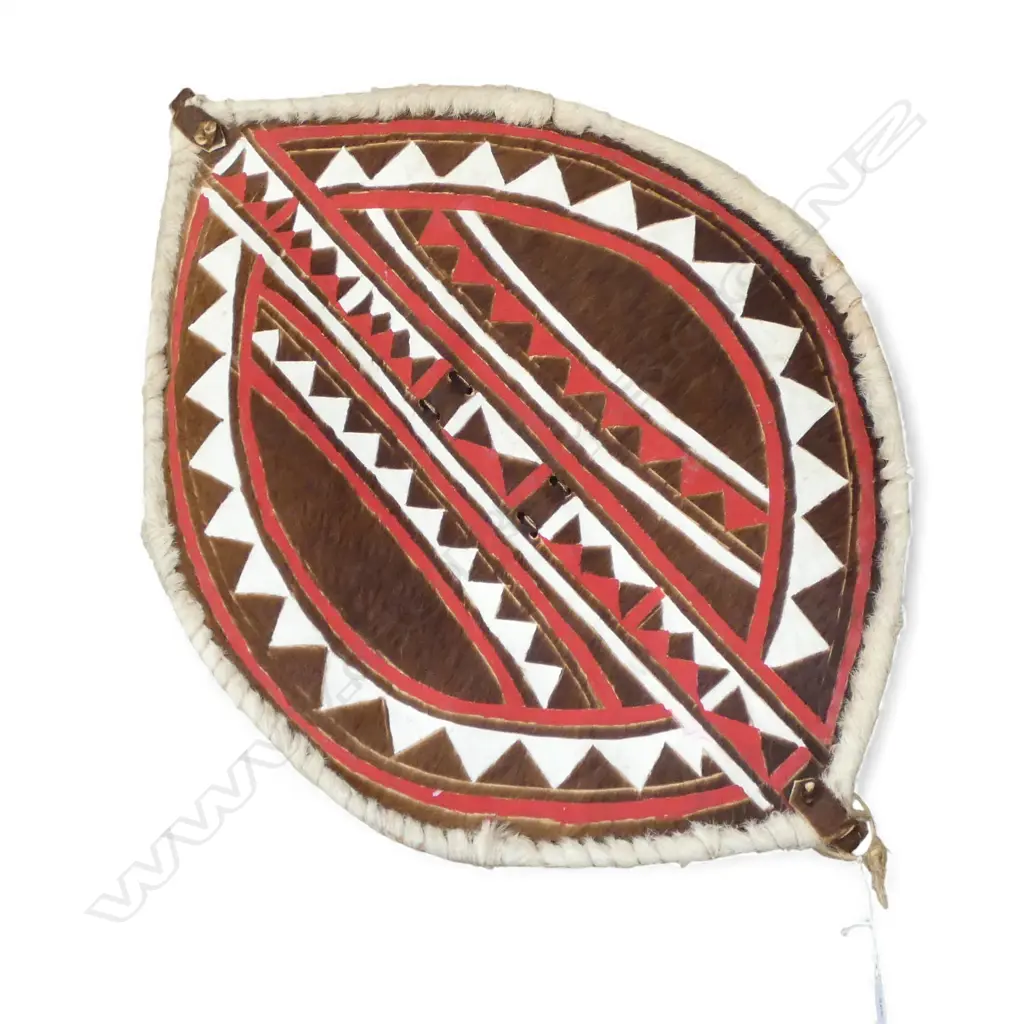 A SOUVENIR MAASAI SHIELD 800 X 560mm Image 1++