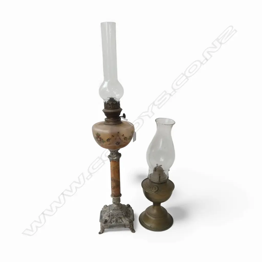 2 KEROSENE LAMPS H.740mm Image 1++