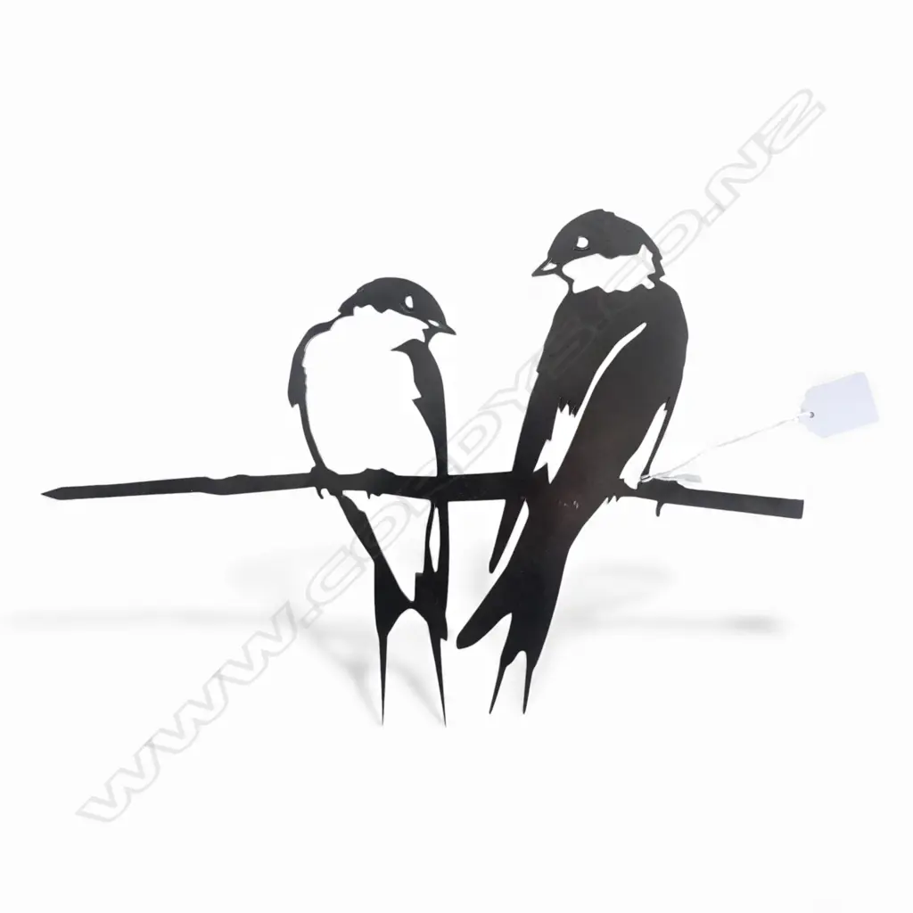 NEW ZEALAND METALBIRD GARDEN ORNAMENT L.345mm Image 1++