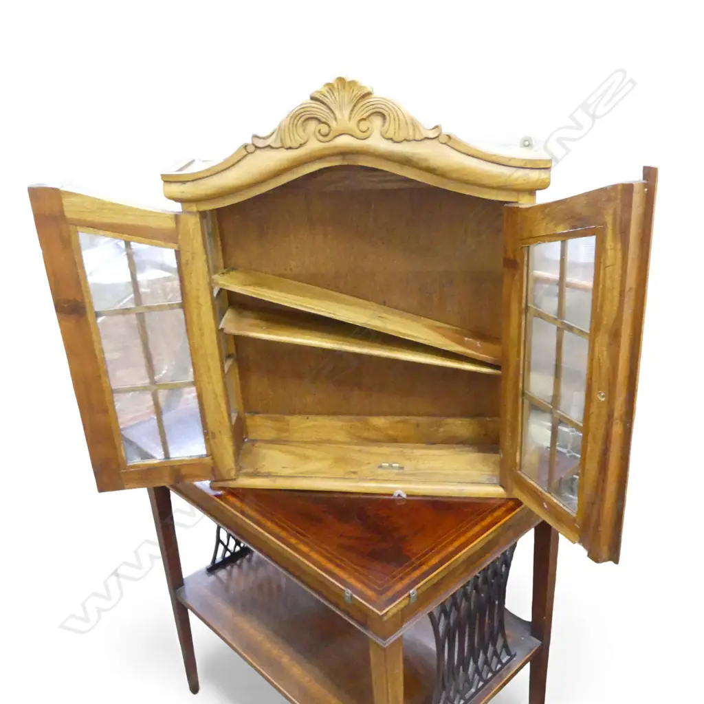 WOODEN WALL CABINET 520x150x620mm Image 1++