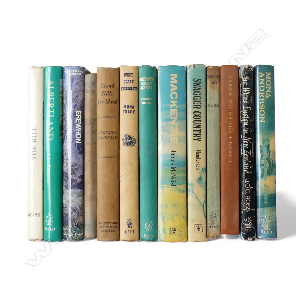 13 VINTAGE NZ BOOKS WEST COAST, WESTLAND, ALBERTLAND, SWAGGER COUNTRY ETC Image 1++