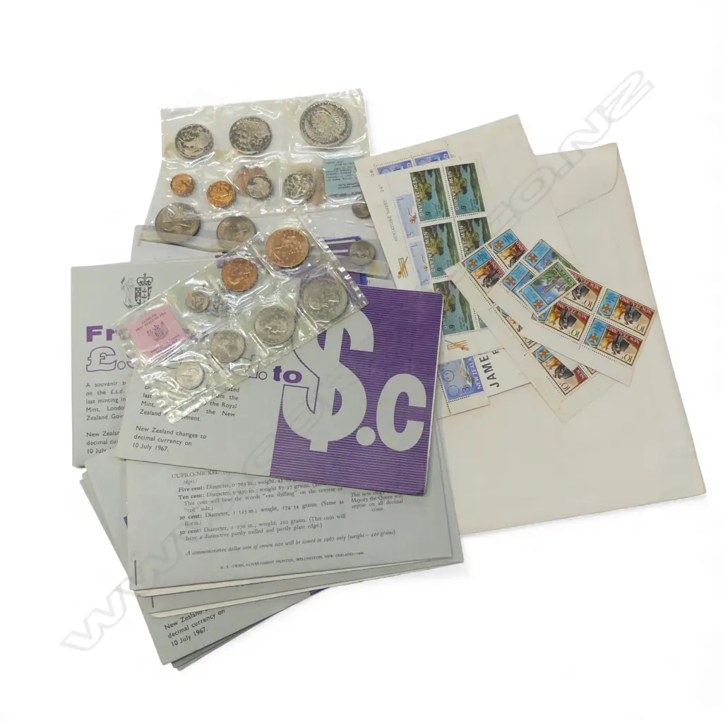 ASST. COINS & FIRST DAY COVERS Image 1++
