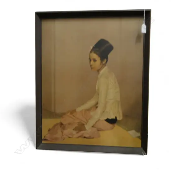 GERALD KELLY PRINT OF PRINCESS SAW OHN NYUN 590x470mm