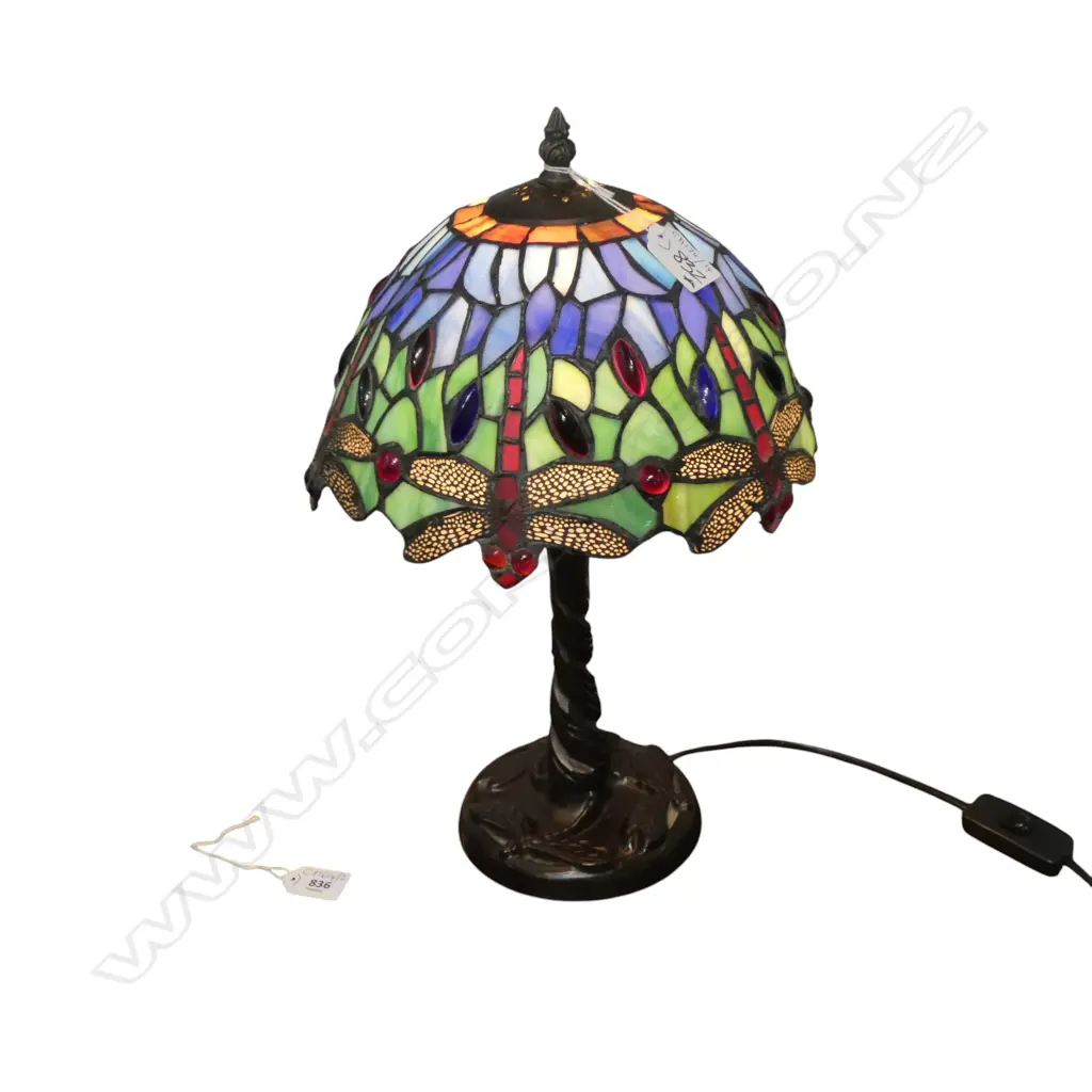 TIFFANY STLE TABLE LAMP H.430mm Image 1++
