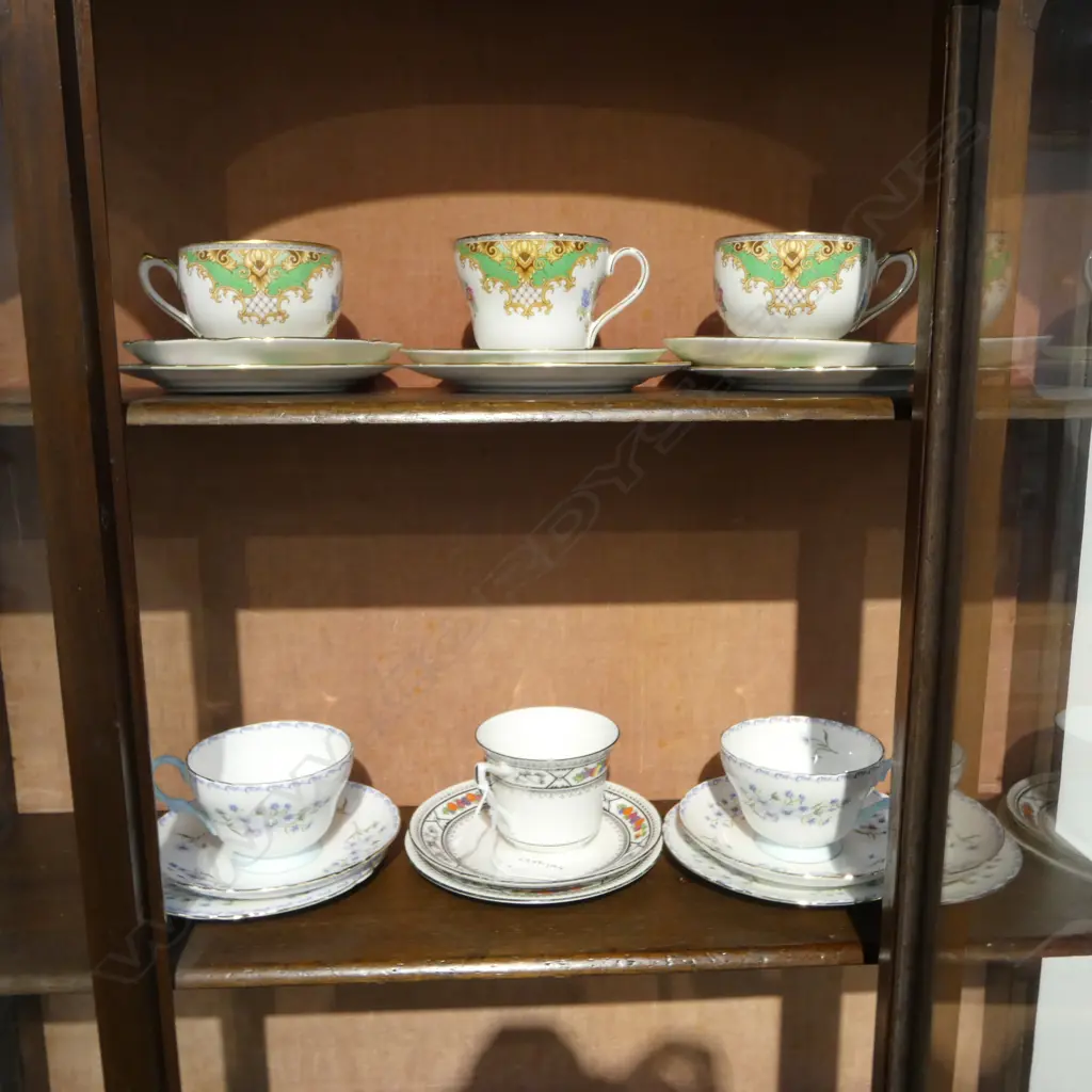 6 SHELLEY CHINA CSPS MIXED PATS Image 1++