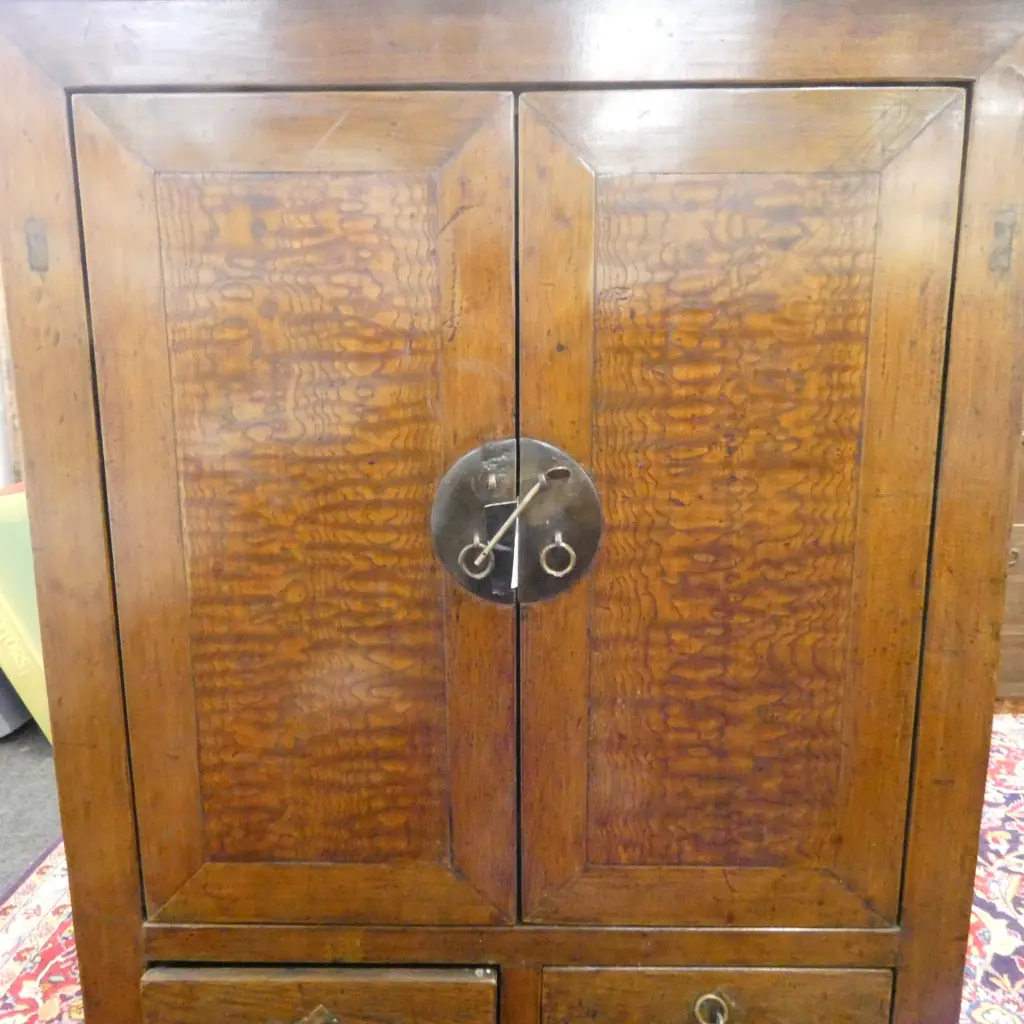 CHINESE CABINET burr panel doors 830x450x1120mm Image 1++