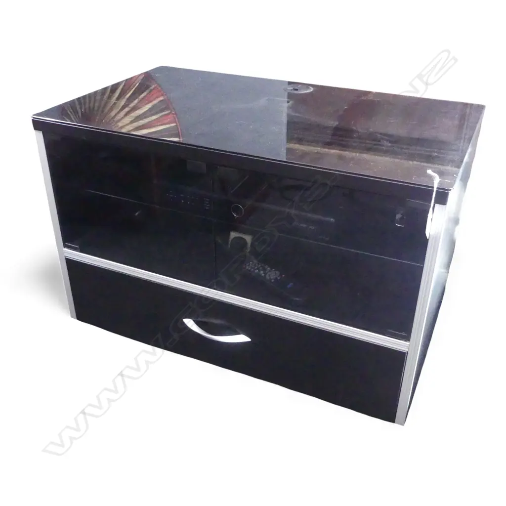 MODERN TV CABINET W.850mm + MY SKY HDI PLAYER & REMOTE Image 1++