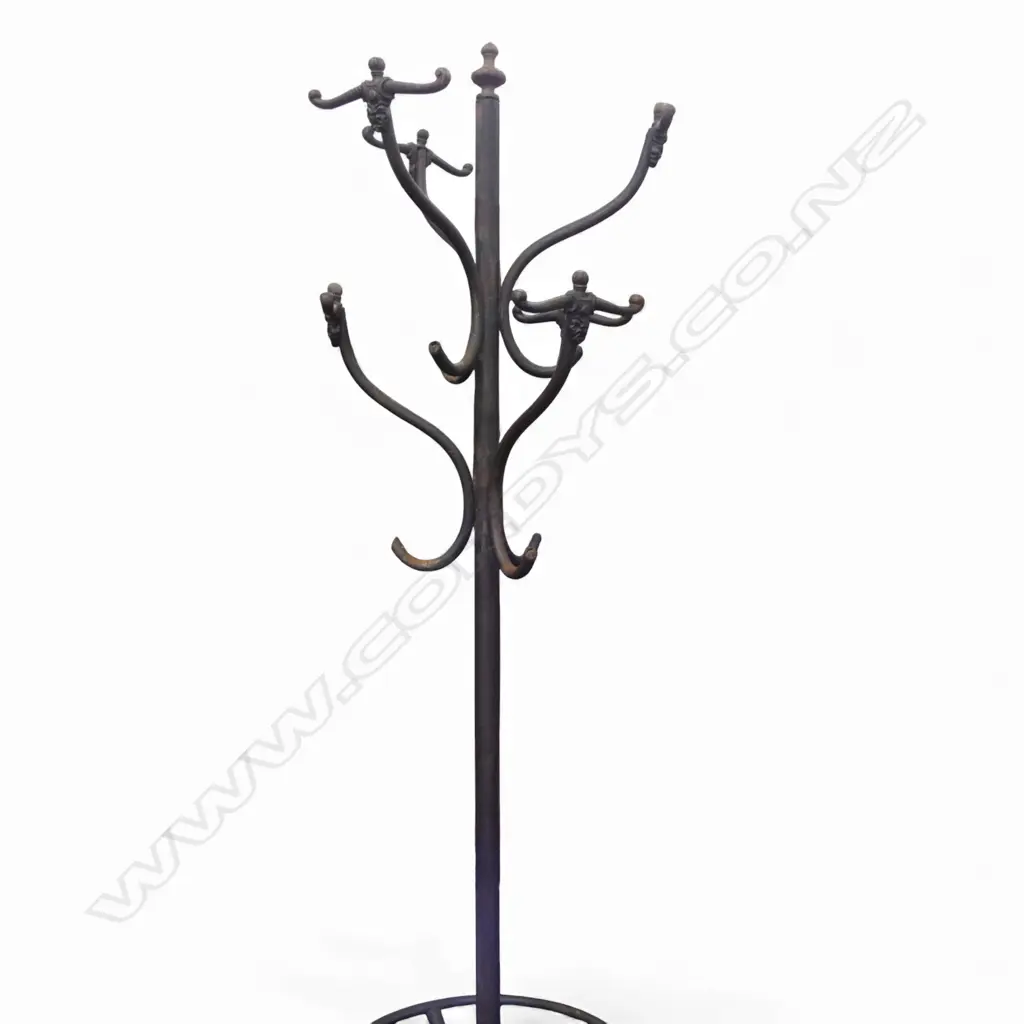 VINTAGE METAL COAT STAND H.1870mm Image 1++