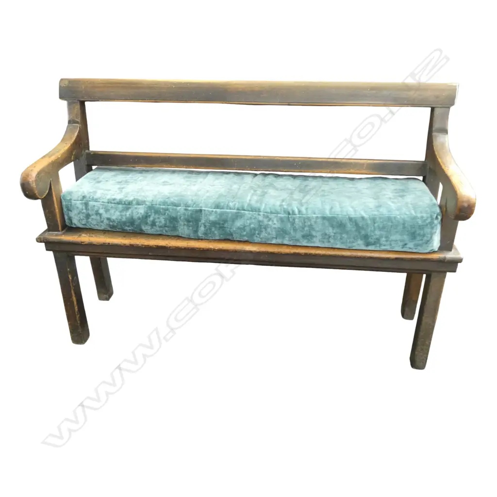 VINTAGE WOODEN BENCH W.1370mm Image 1++
