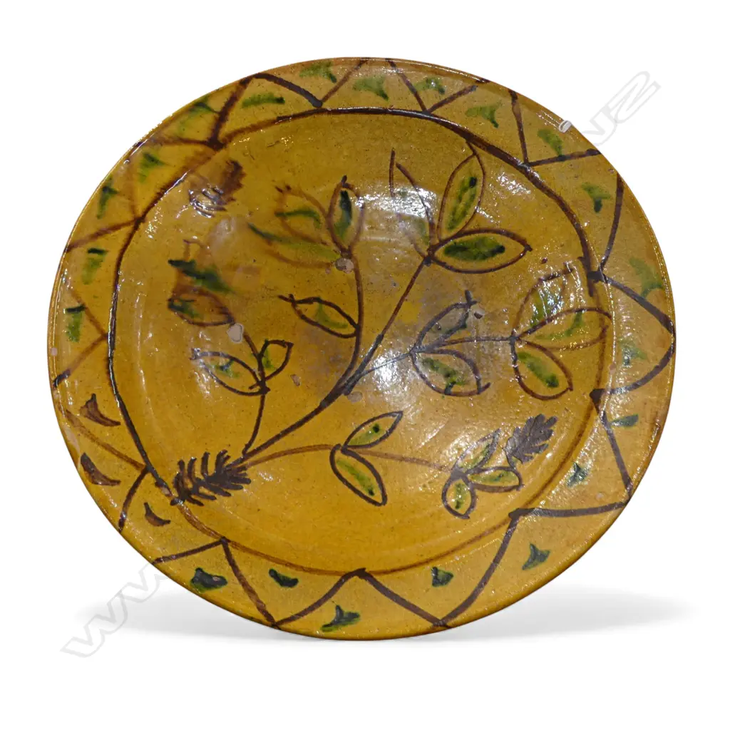 LG GLAZED EARTHENWARE BOWL 350mm dia Image 1++