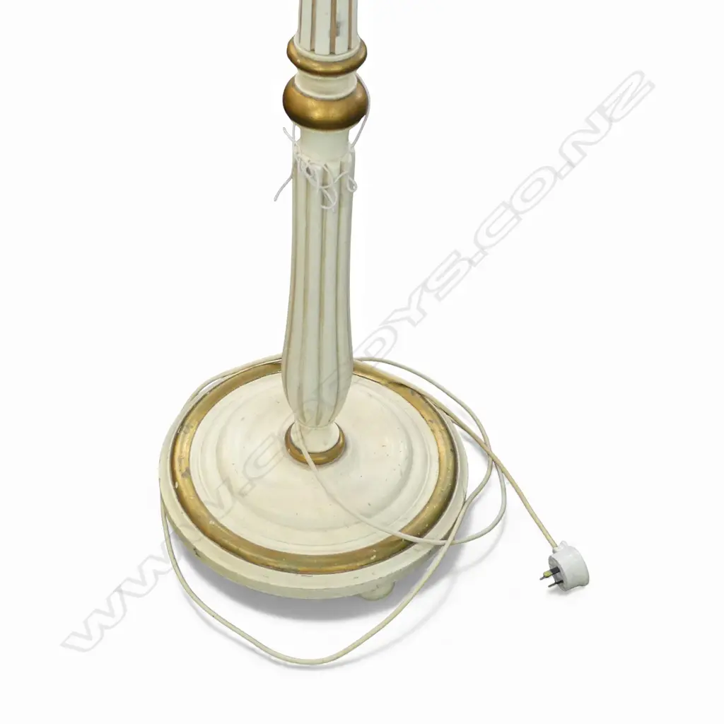 CREAM & GOLD STANDARD LAMP H.160mm Image 1++