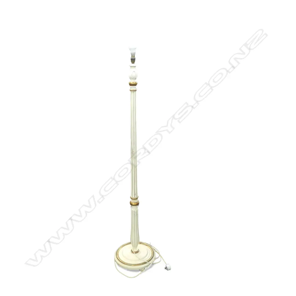 CREAM & GOLD STANDARD LAMP H.160mm Image 1++