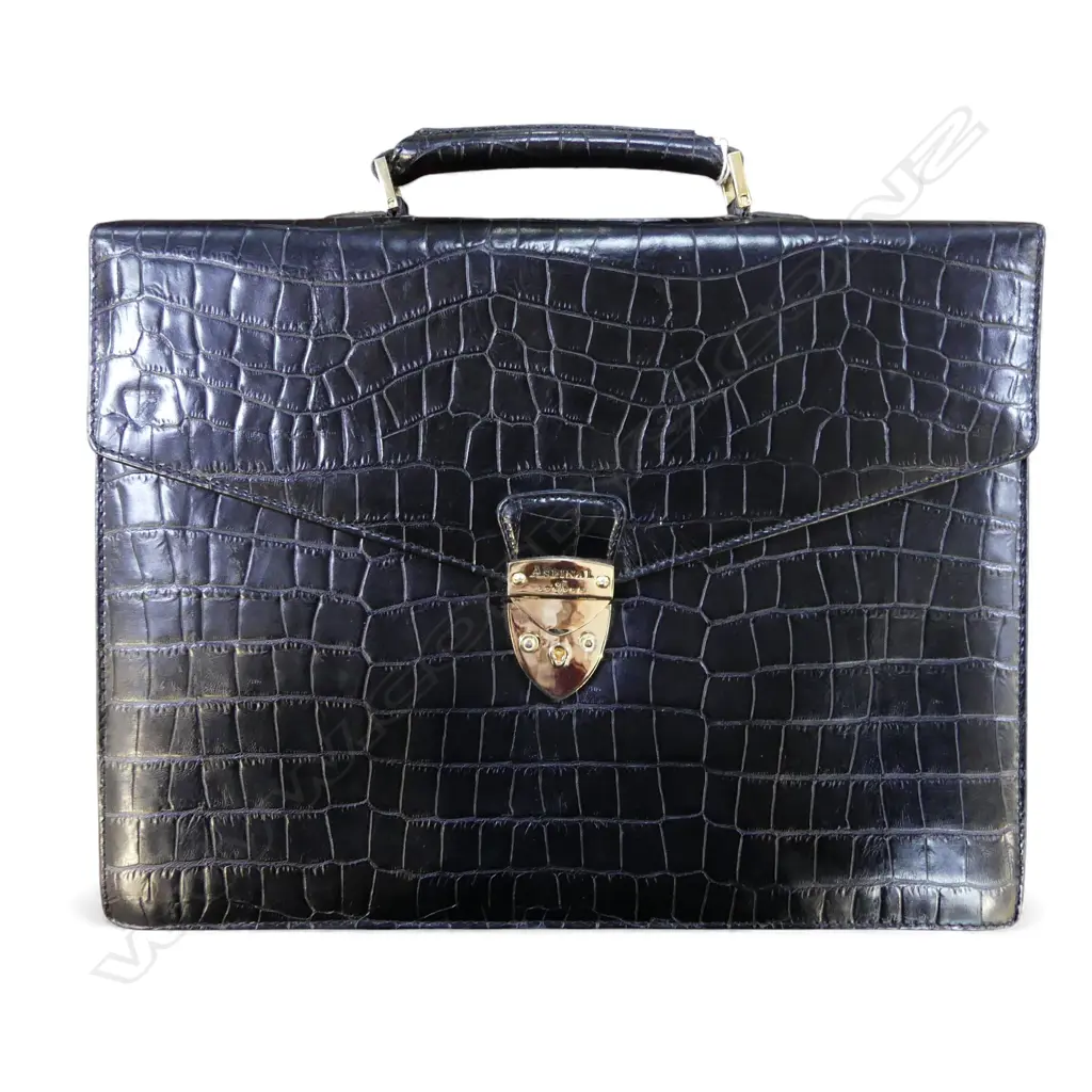 ASPINAL LEATHER BAG W.380mm Image 1++