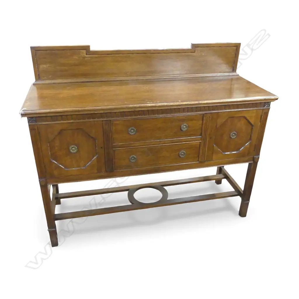 EARLY 20thC MAHOGANY SIDEBOARD 1525x545x1235mm Image 1++