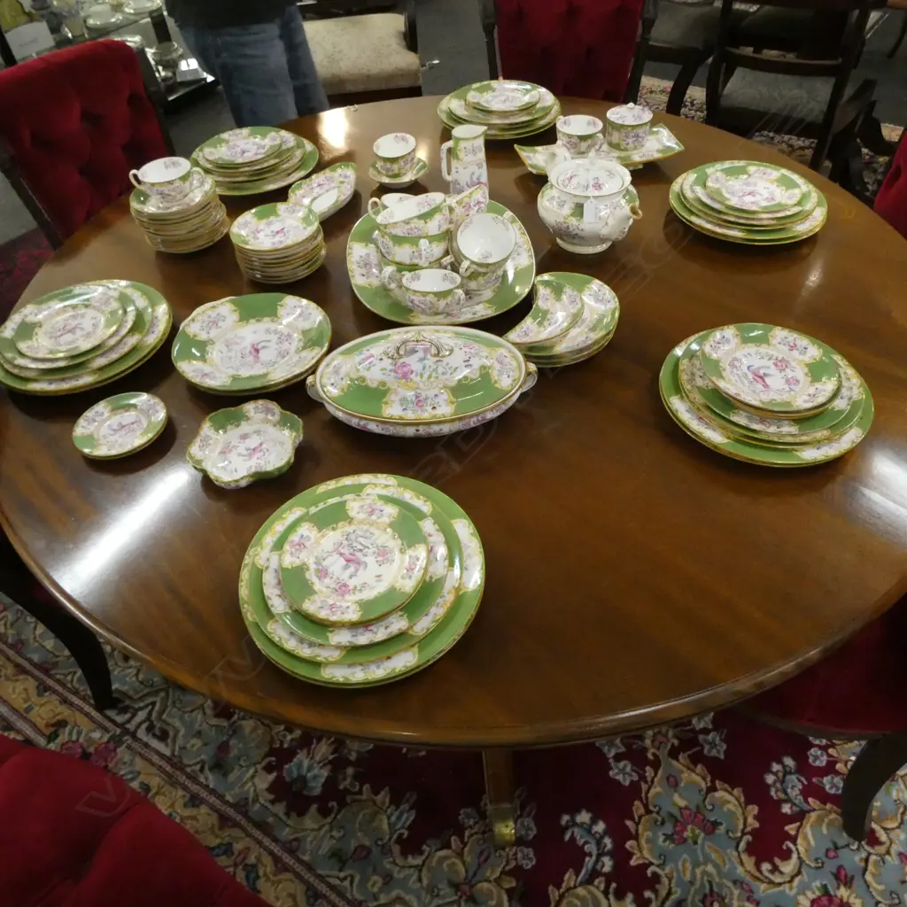 LG MASONS PART DINNER SERVICE, 93 PCES APPROX INCL. 11 DINNER PLATES 265mm dia, 10 LUNCHEON ETC... Image 1++